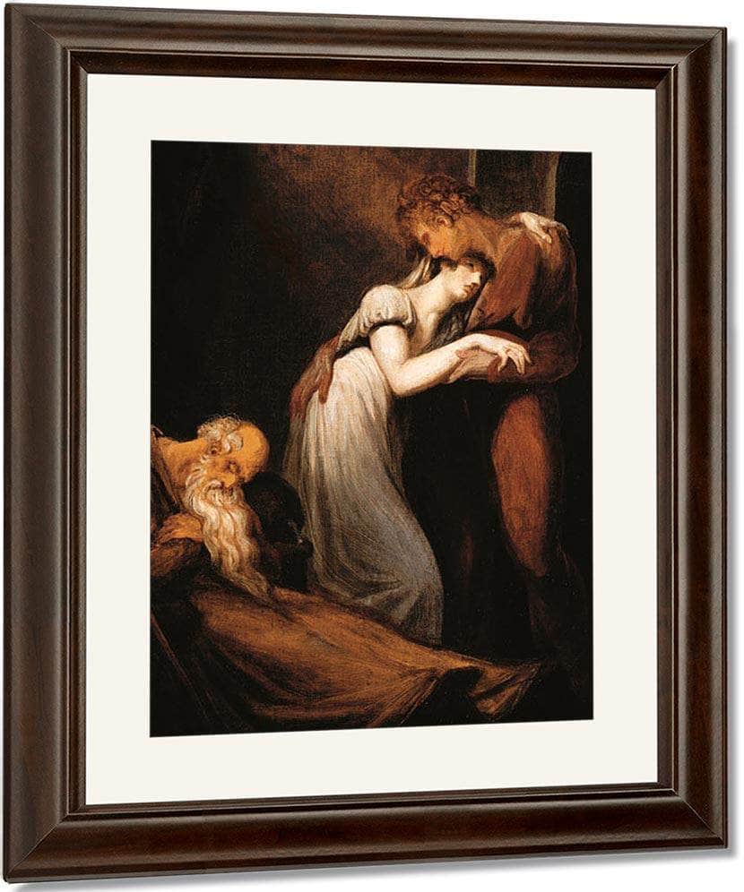 Huon And Amanda With The Dead Alphonso By Henry Fuseli Fine Art Print