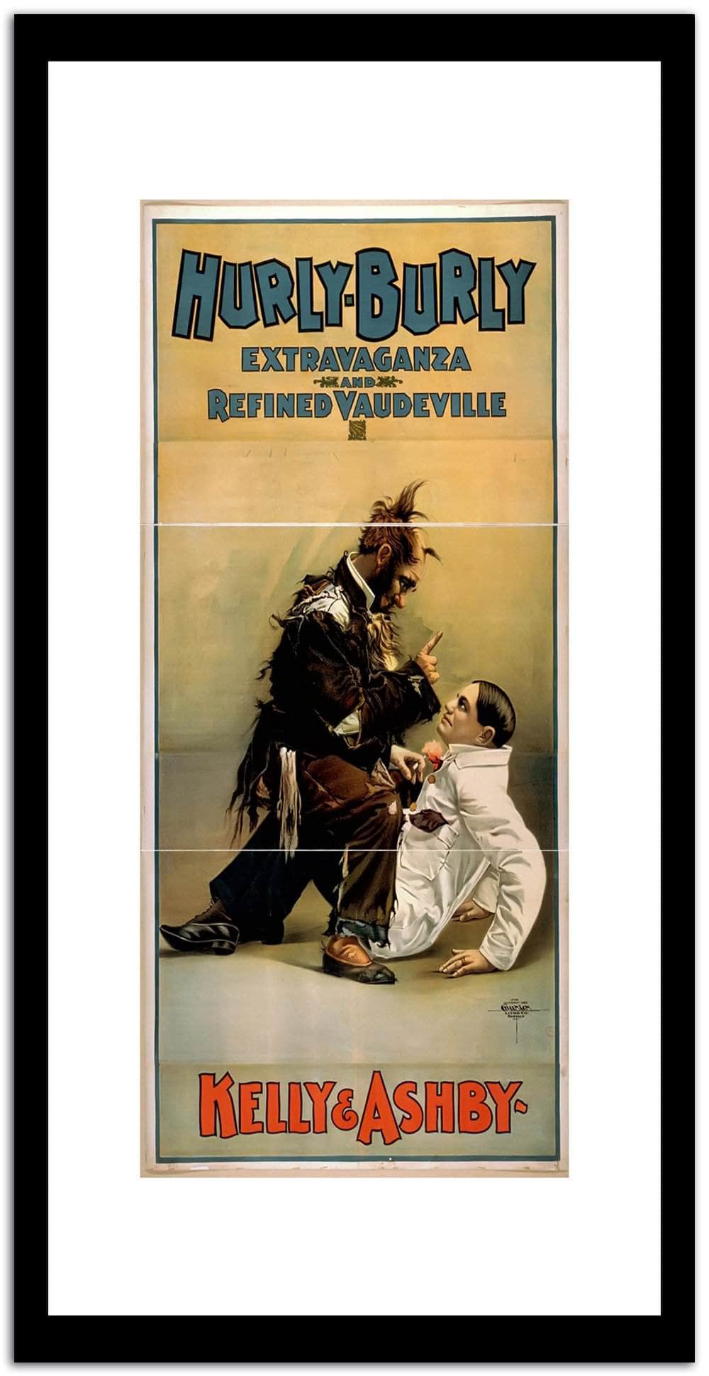 Hurly Burly  Vintage Movie Poster Fine Art Print