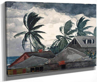 Hurricane By Bahamas By  By Winslow Homer Fine Art Print