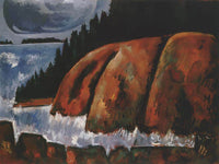 Hurricane Island Vinalhaven Maine By Marsden Hartley Fine Art Print