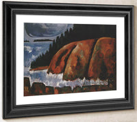 Hurricane Island Vinalhaven Maine By Marsden Hartley Fine Art Print