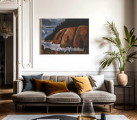 Hurricane Island Vinalhaven Maine By Marsden Hartley Fine Art Print