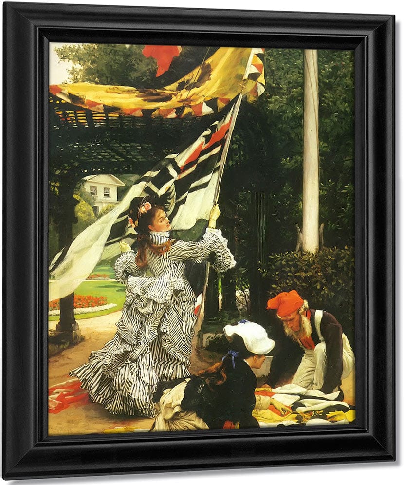 Hush By James Tissot Fine Art Print