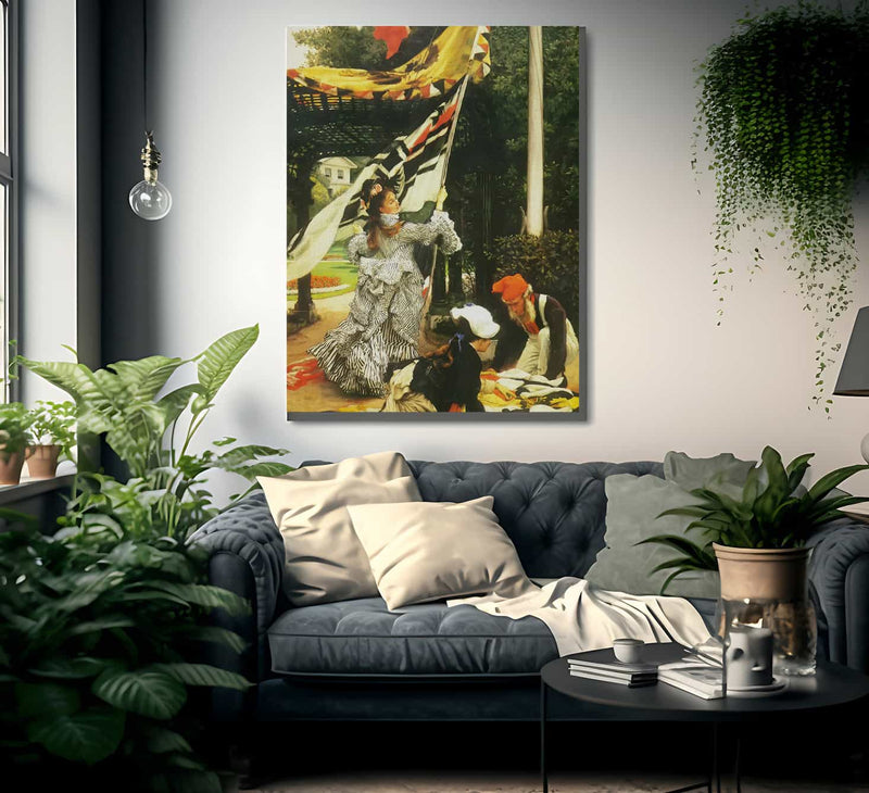 Hush By James Tissot Fine Art Print