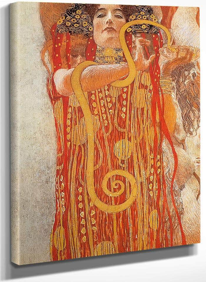 Hygieia By Gustav Klimt Fine Art Print