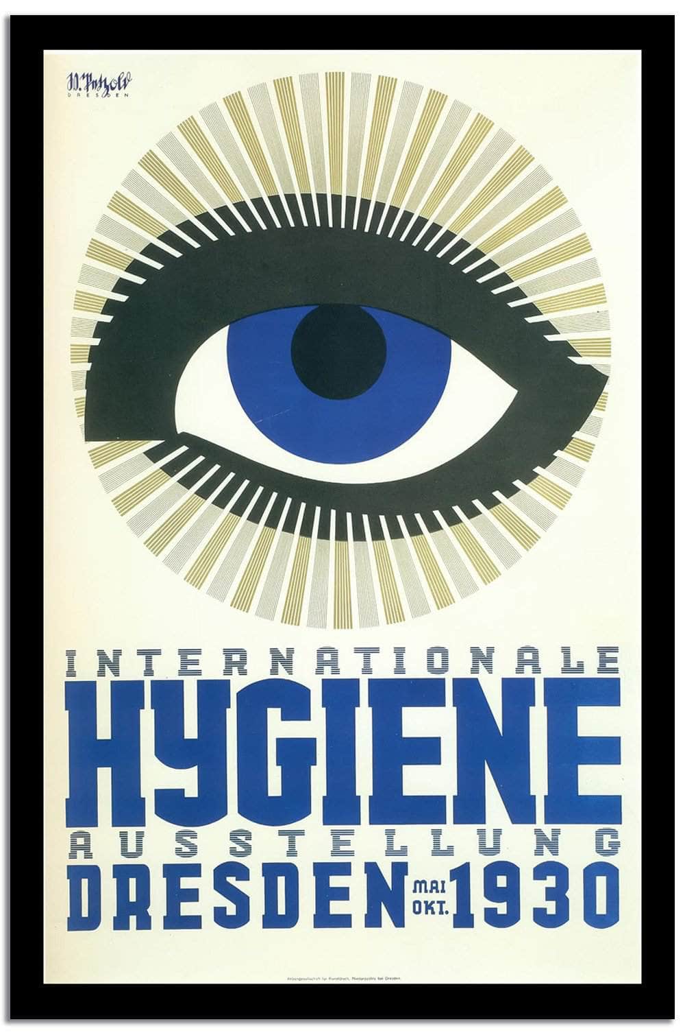 Hygiene  Vintage Poster Fine Art Print