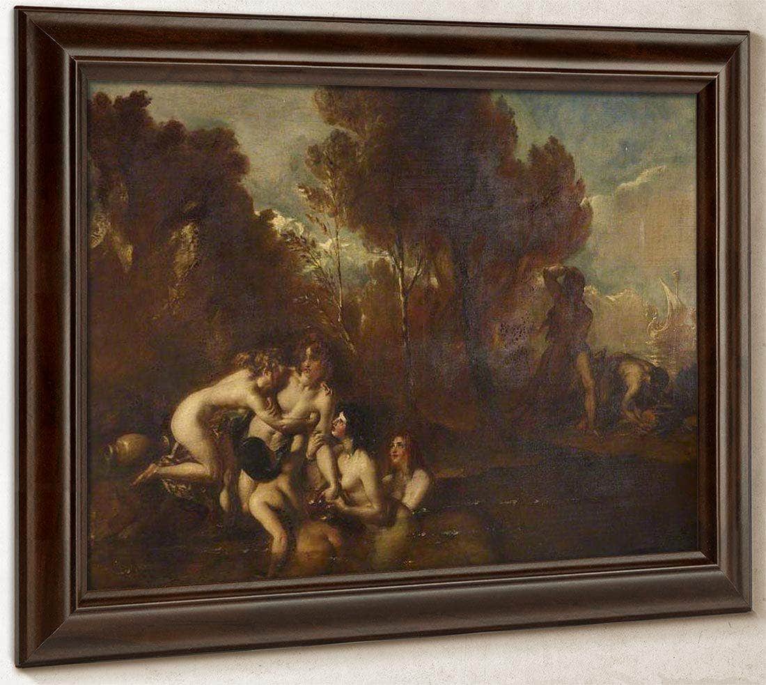 Hylas And The Water Nymphs By William Etty Fine Art Print