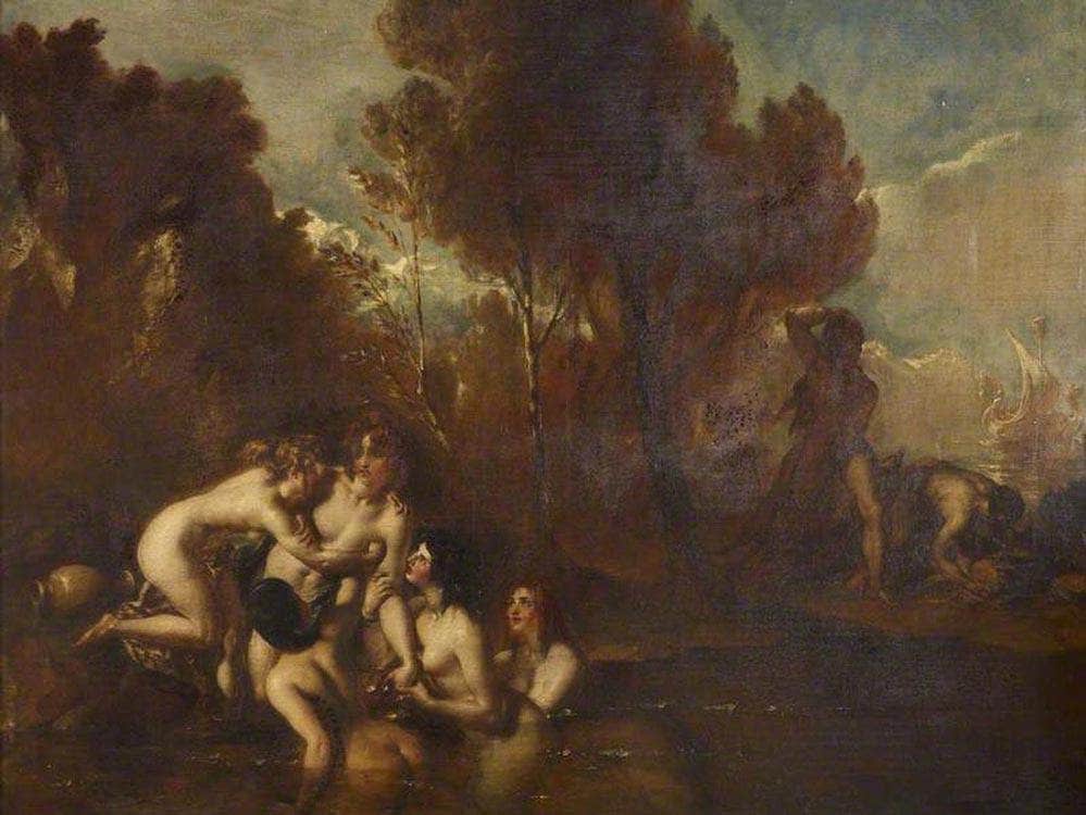 Hylas And The Water Nymphs By William Etty Fine Art Print