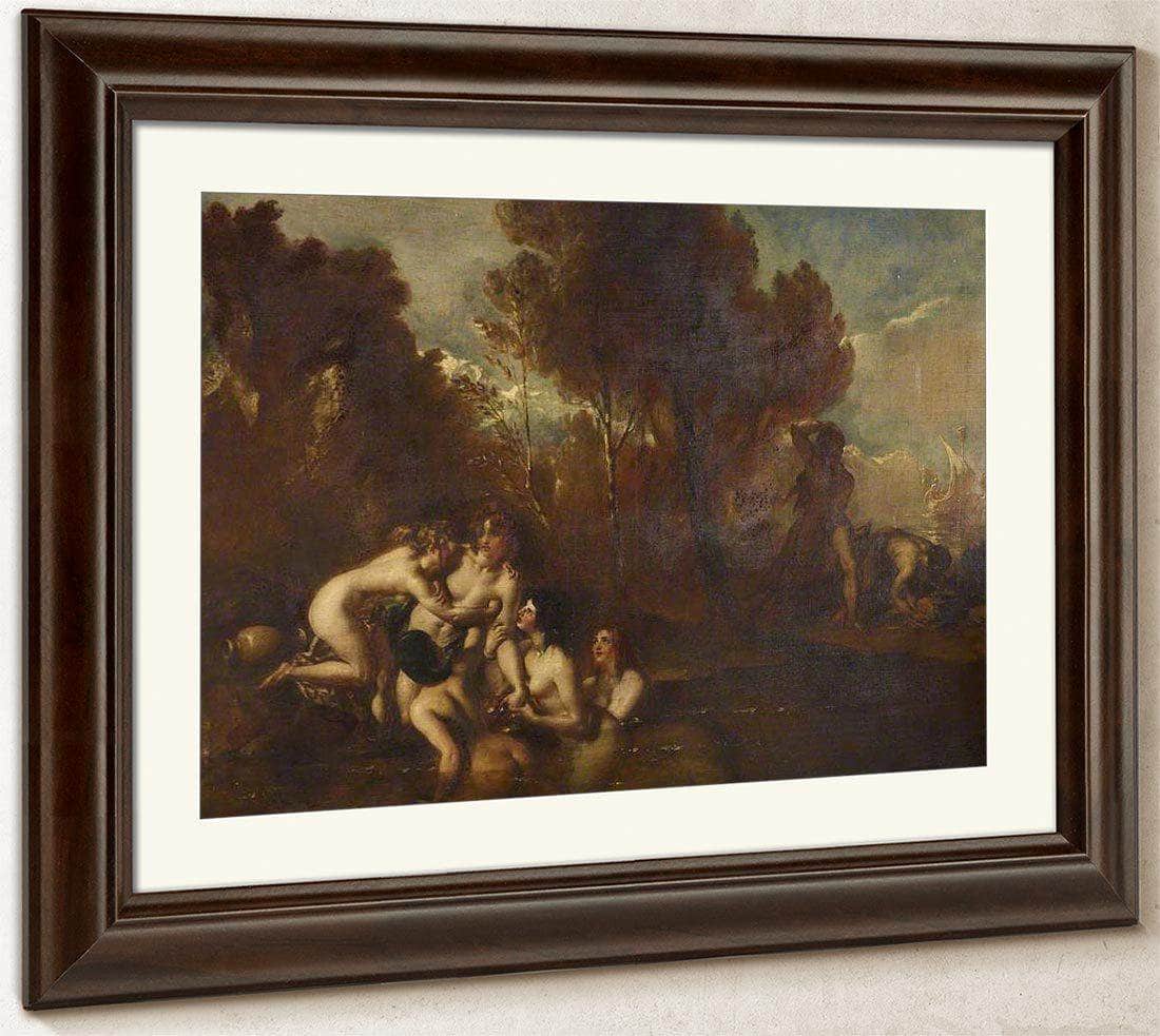 Hylas And The Water Nymphs By William Etty Fine Art Print