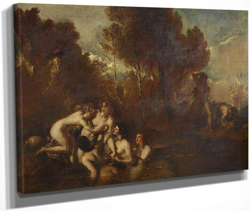 Hylas And The Water Nymphs By William Etty Fine Art Print
