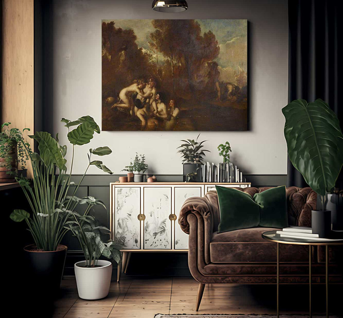 Hylas And The Water Nymphs By William Etty Fine Art Print