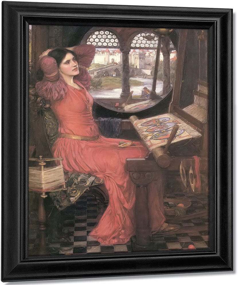 I Am Half Sick Of Shadows By John Waterhouse Fine Art Print