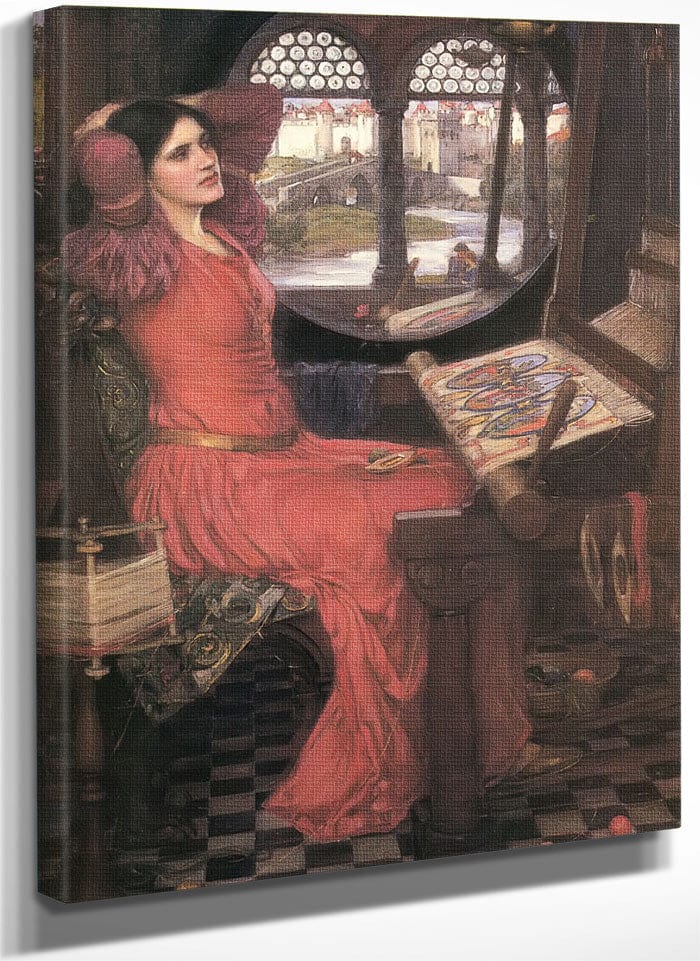 I Am Half Sick Of Shadows By John Waterhouse Fine Art Print