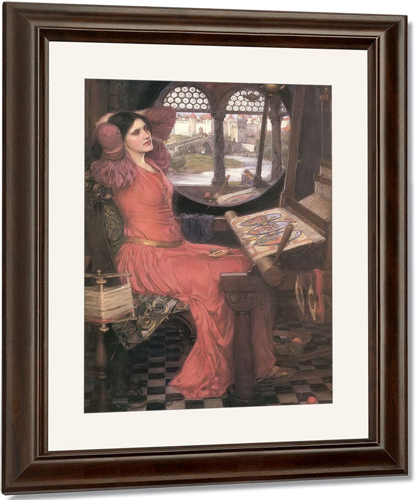 I Am Half Sick Of Shadows By John Waterhouse Fine Art Print
