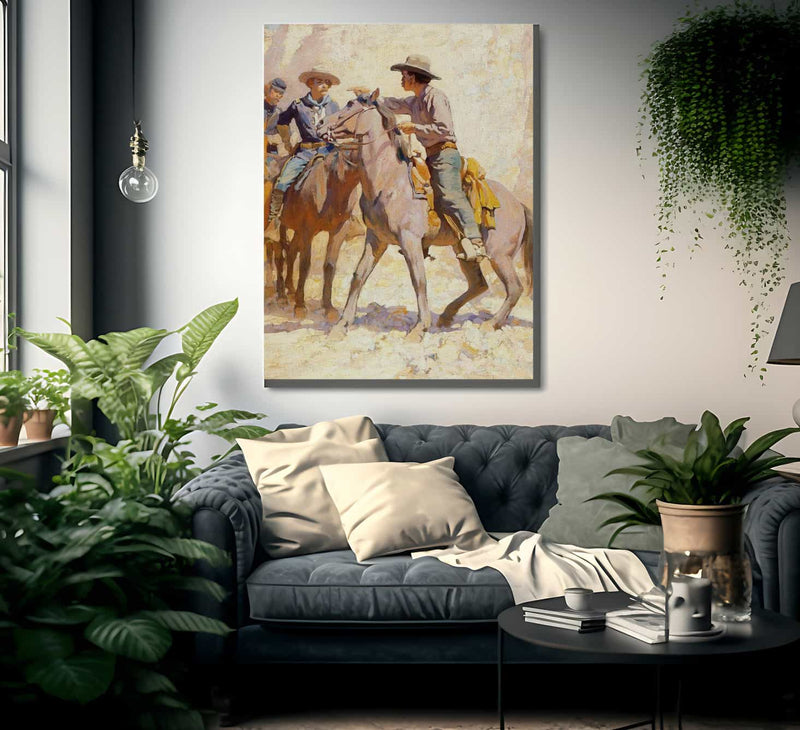 I Call Myself A Soldier By Maynard Dixon Fine Art Print