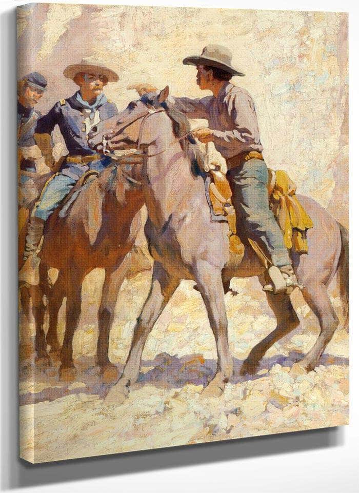 I Call Myself A Soldier By Maynard Dixon Fine Art Print