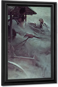 I Hearby Pronounce Yuh Man And Wife By NC Wyeth Fine Art Print