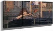 I Lock My Door Upon Myself By Fernard Khnopff Fine Art Print