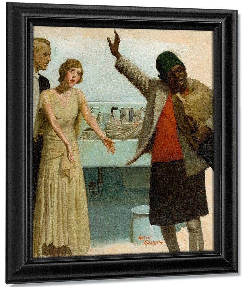 I Quit! Liberty Magazine Cover March 29 1930 By Leslie Thrasher Fine Art Print