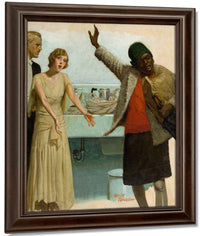 I Quit! Liberty Magazine Cover March 29 1930 By Leslie Thrasher Fine Art Print