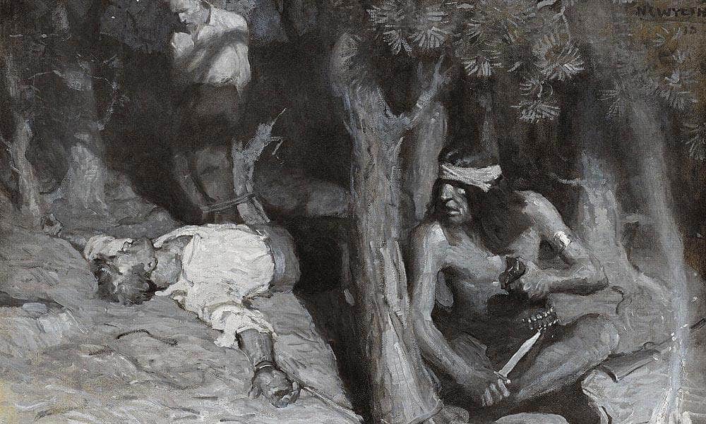 I Thank Him For The Knowledge That By NC Wyeth Fine Art Print
