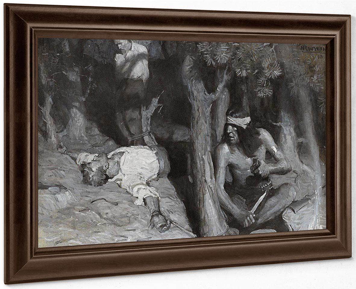 I Thank Him For The Knowledge That By NC Wyeth Fine Art Print