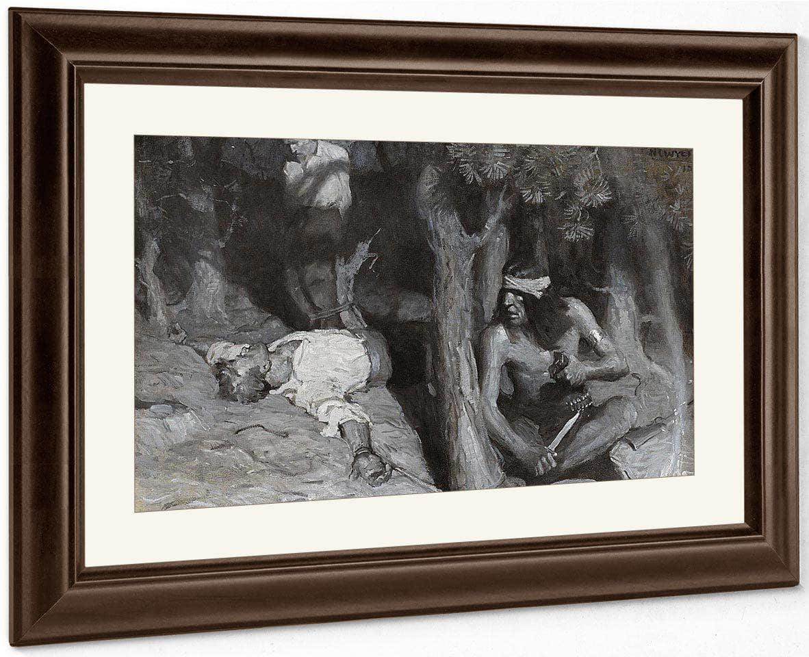 I Thank Him For The Knowledge That By NC Wyeth Fine Art Print