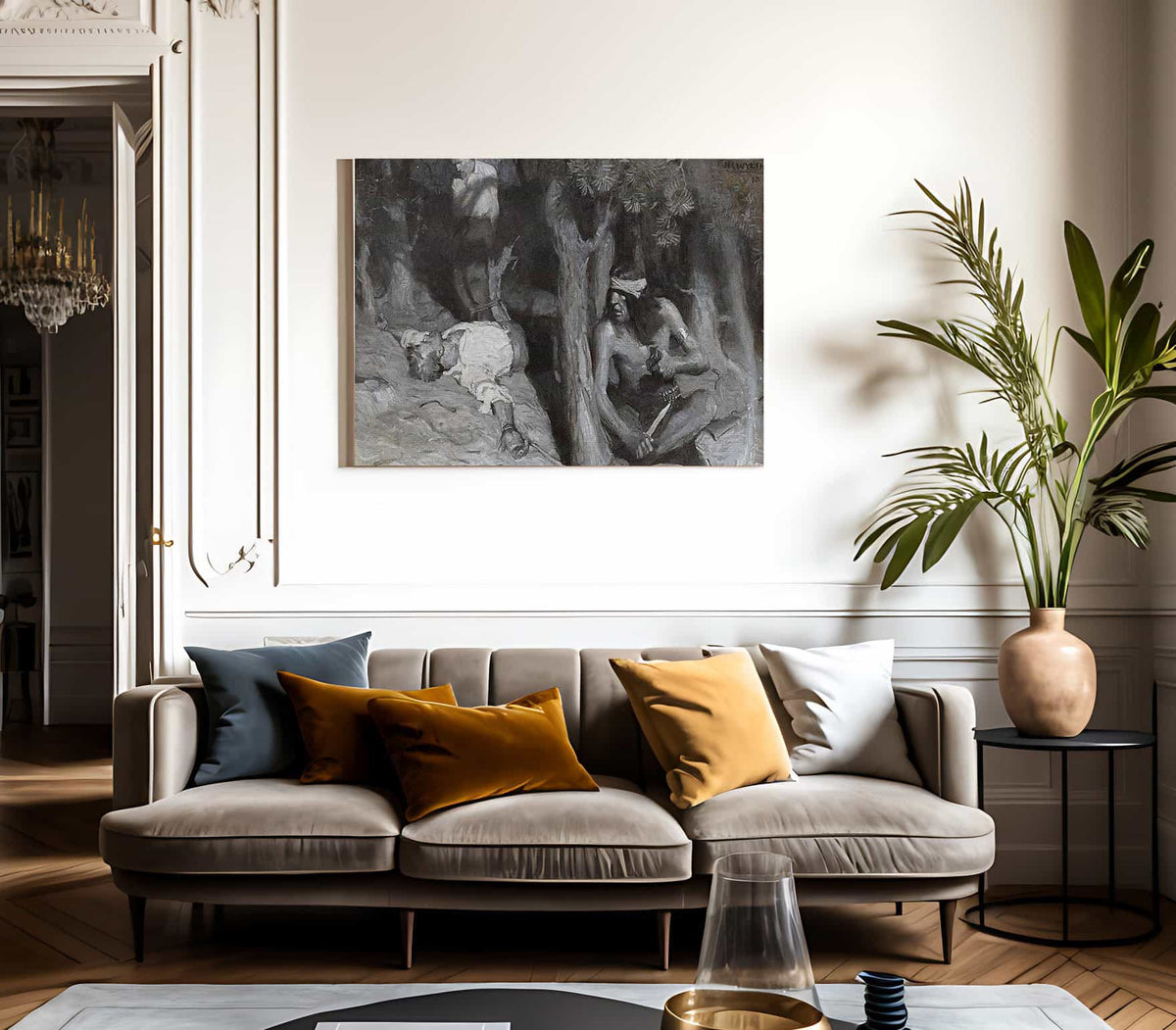 I Thank Him For The Knowledge That By NC Wyeth Fine Art Print