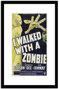 I Wanted With A Zombies  Vintage Poster Fine Art Print