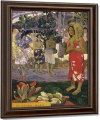 Ia Orana Maria (Hail Mary) By Eugene Henri Paul Gauguin Fine Art Print