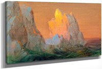 Icebergs By Fredric Edwin Church Fine Art Print