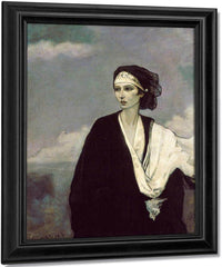 Ida Rubinstein 1917 By Romaine Brooks Fine Art Print