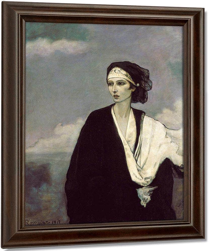 Ida Rubinstein 1917 By Romaine Brooks Fine Art Print