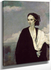 Ida Rubinstein 1917 By Romaine Brooks Fine Art Print