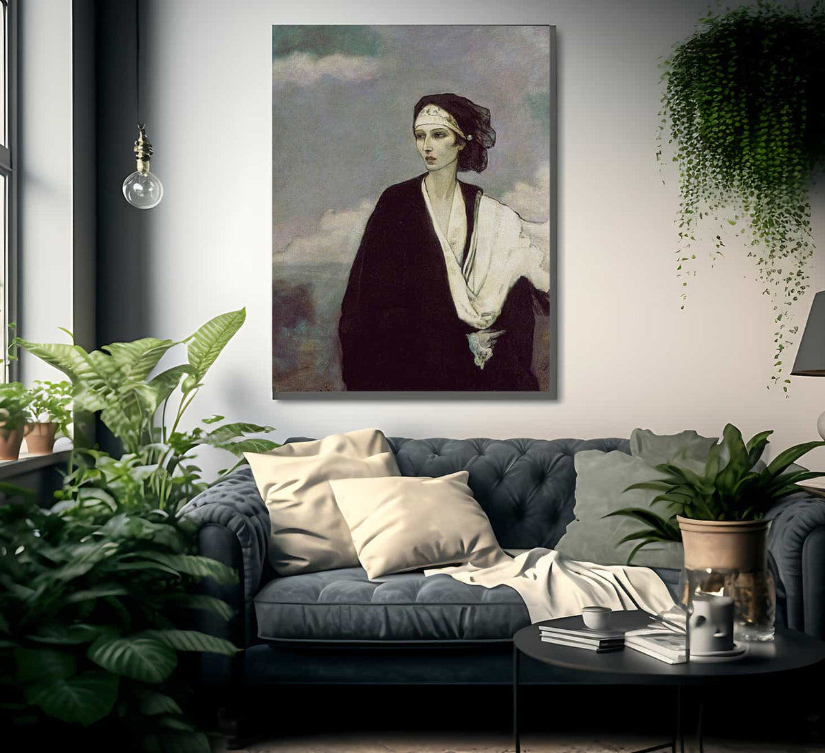 Ida Rubinstein 1917 By Romaine Brooks Fine Art Print