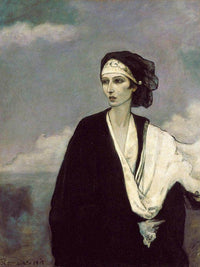 Ida Rubinstein 1917 By Romaine Brooks Fine Art Print