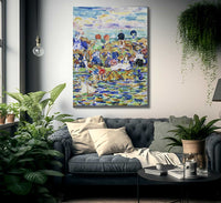 Idlers On The Beach By Maurice Brazil Prendergast Fine Art Print