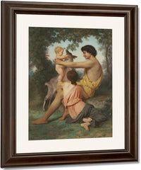 Idyll  Family From Antiquity By William Adolphe Bouguereau Fine Art Print