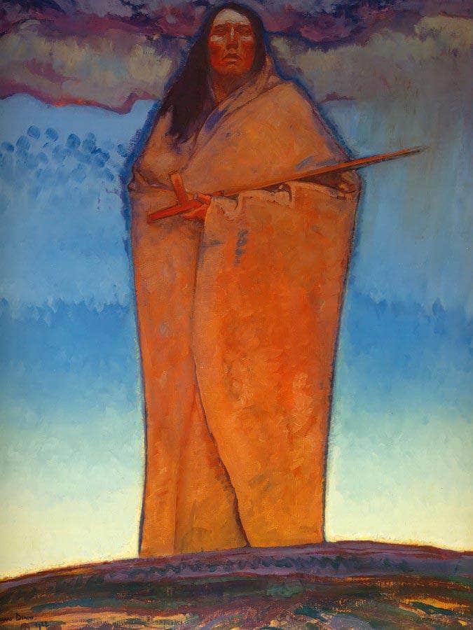 Iesaka Wakan By Maynard Dixon Fine Art Print