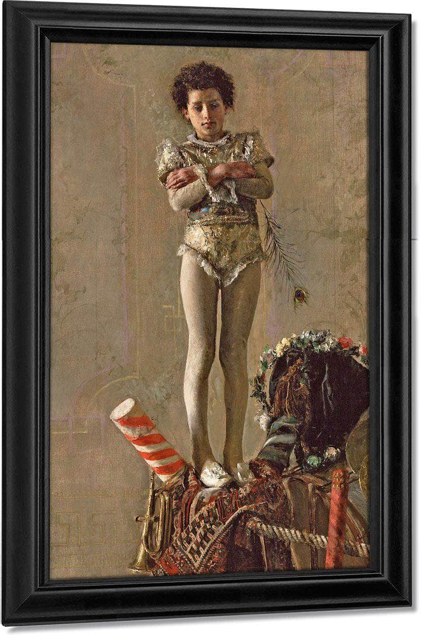 Il Saltimbanco By Antonio Mancini Fine Art Print