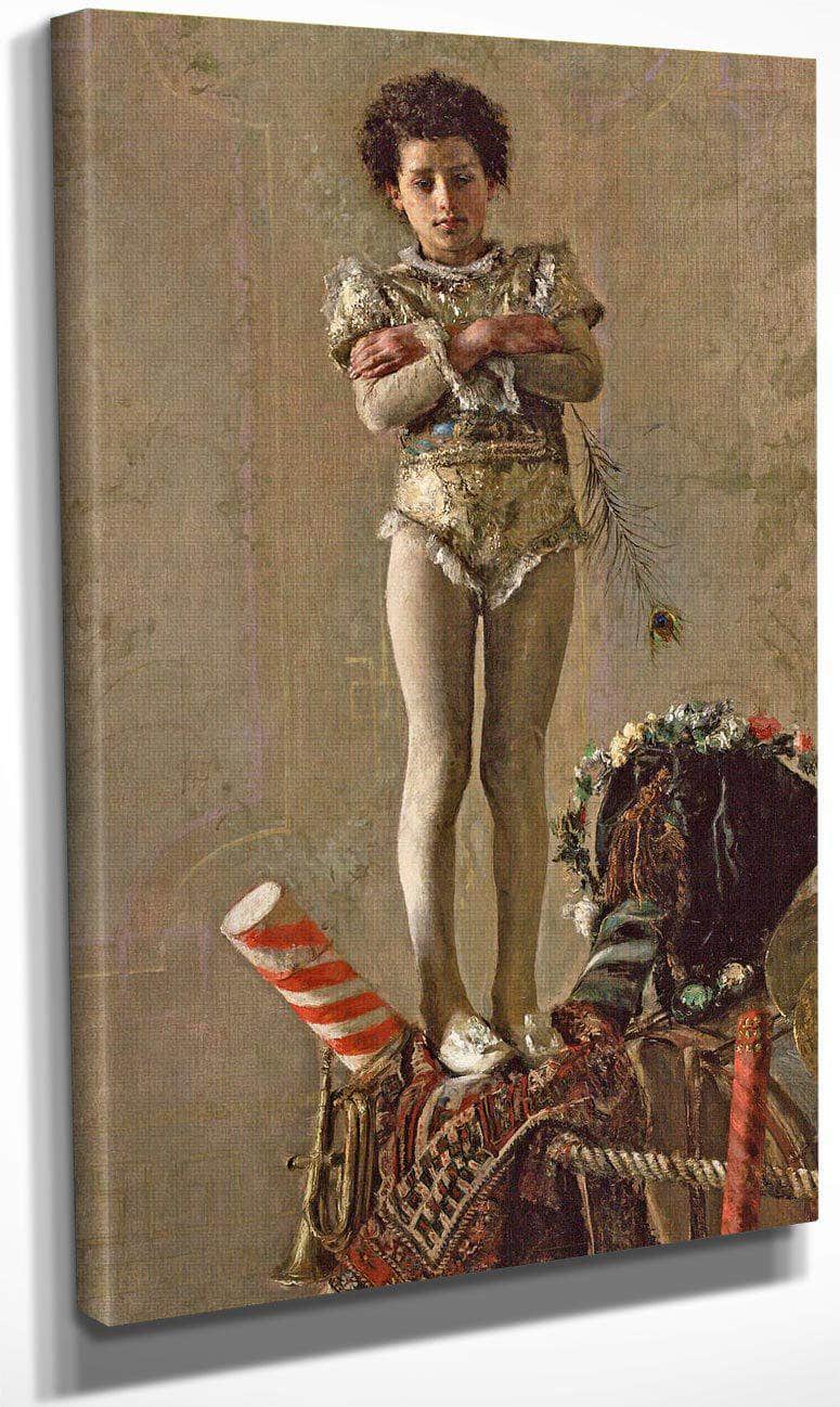 Il Saltimbanco By Antonio Mancini Fine Art Print