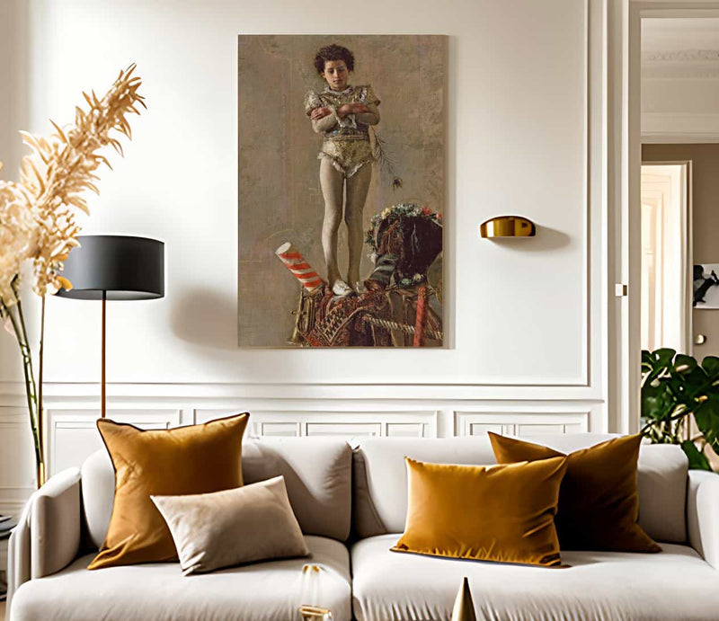 Il Saltimbanco By Antonio Mancini Fine Art Print