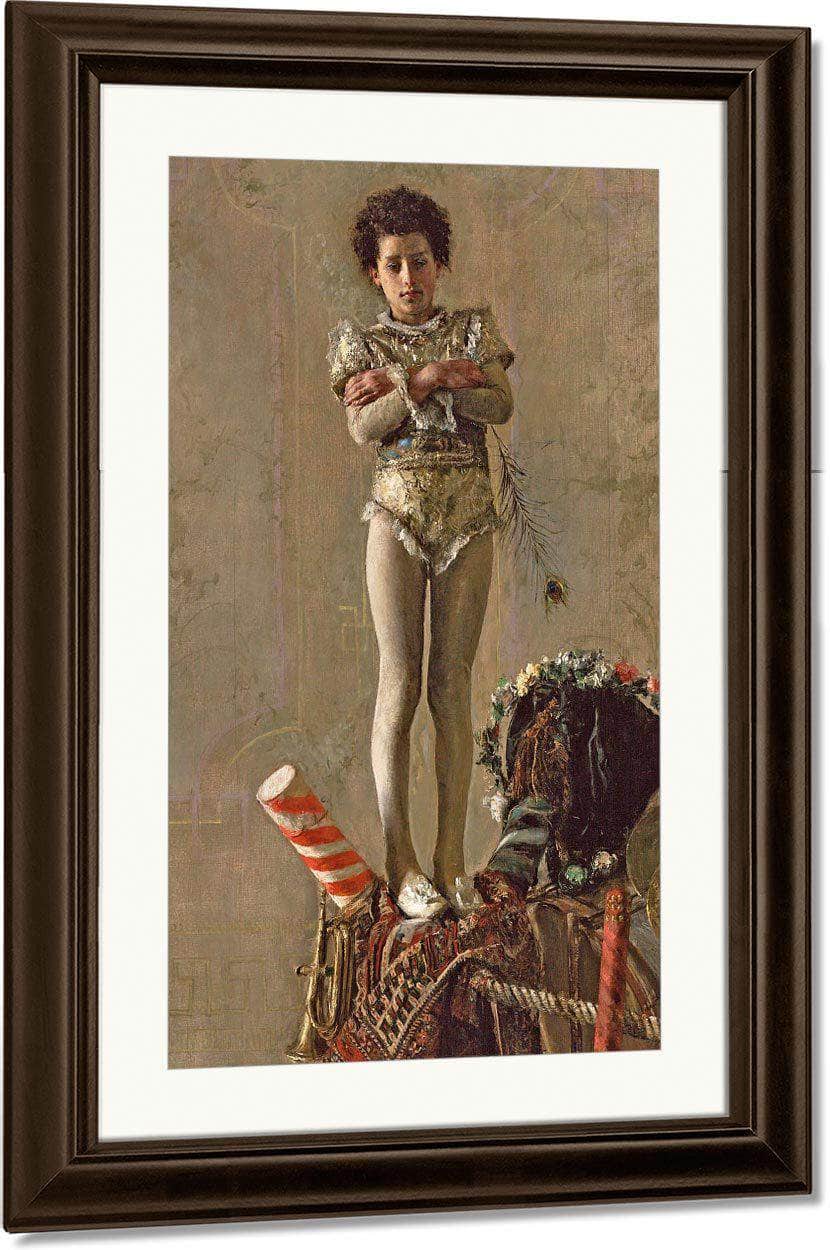 Il Saltimbanco By Antonio Mancini Fine Art Print