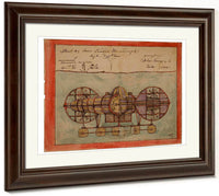 Illustration 43 Measure Across Center 1900 By Charles Dellschau Fine Art Print