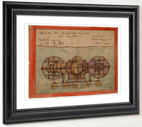 Illustration 43 Measure Across Center 1900 By Charles Dellschau Fine Art Print