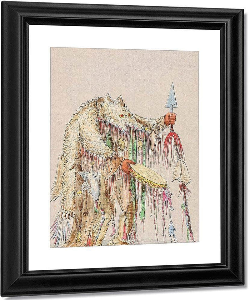 Illustrations Of The Manners, Customs, And Condition Of The North American Indians. London Henry Bohn, 1857 And 1866 By George Catlin Fine Art Print