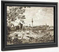 Imaginary View Of Padua By Canaletto Fine Art Print