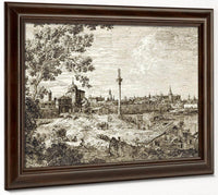 Imaginary View Of Padua By Canaletto Fine Art Print