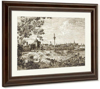 Imaginary View Of Padua By Canaletto Fine Art Print