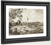 Imaginary View Of Padua By Canaletto Fine Art Print